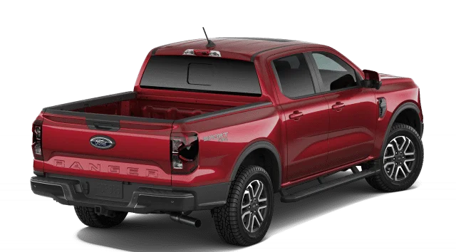 New 2026 Ruby Red Metallic Tinted Clearcoat Ford Lariat image 3