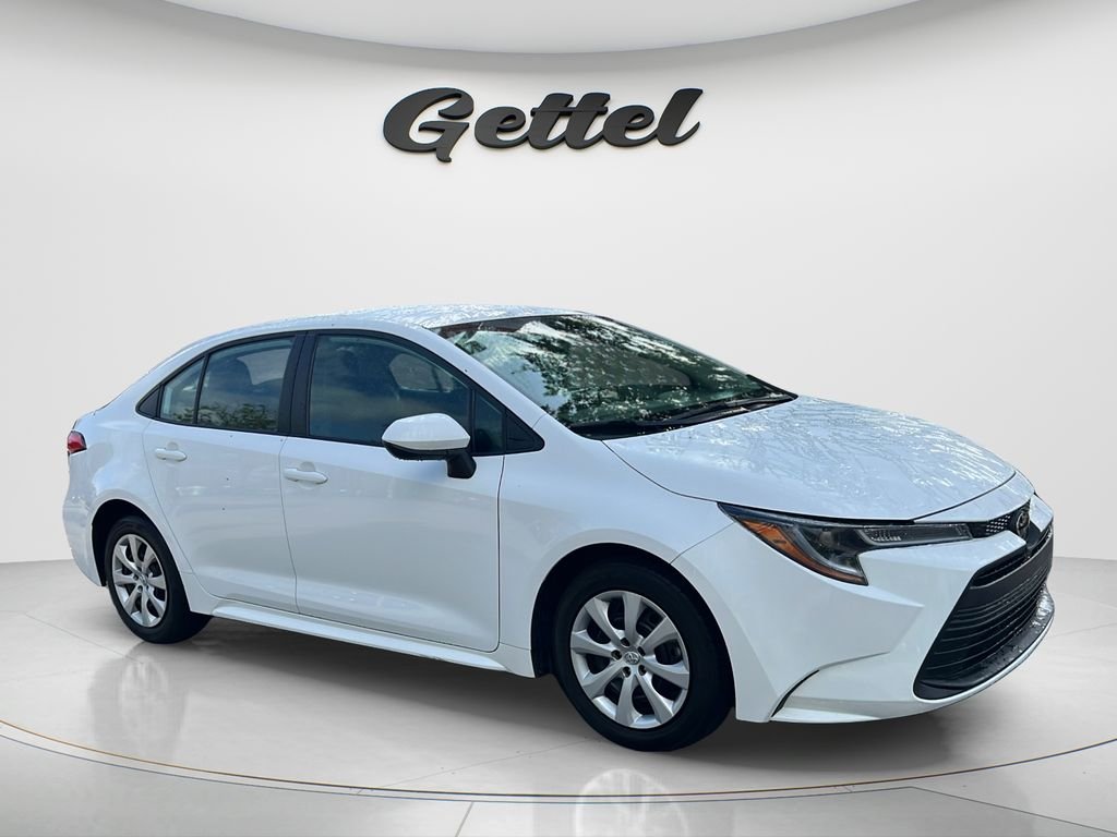 Certified Used 2024 White Toyota LE image 3