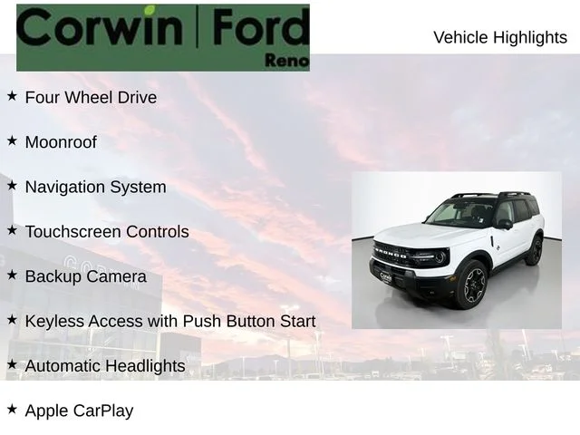 Used 2025 Oxford White Ford Outer Banks image 7