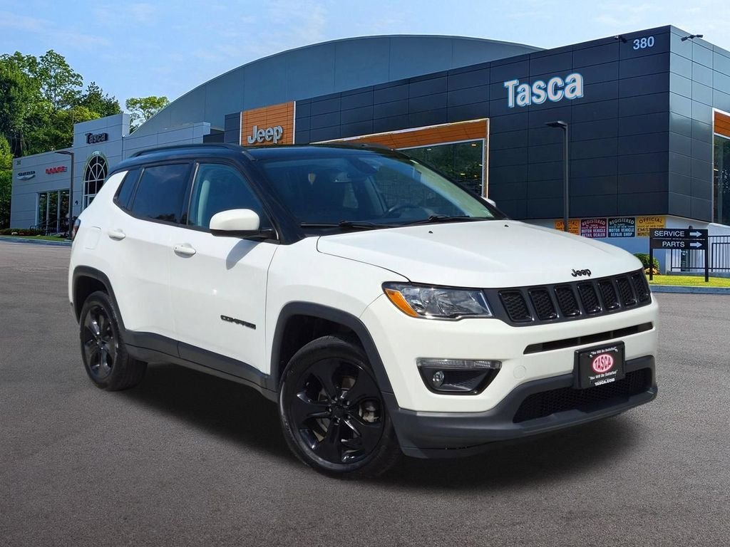 Used 2020 White Jeep Latitude image 1