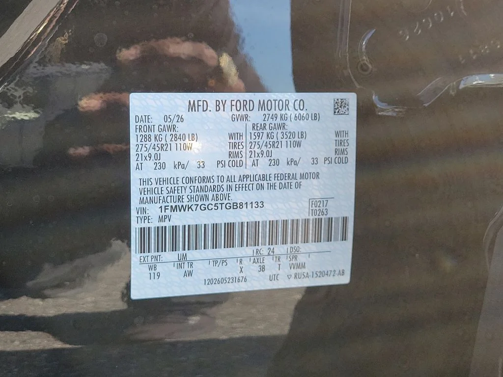 New 2026 Agate Black Metallic Ford ST image 29
