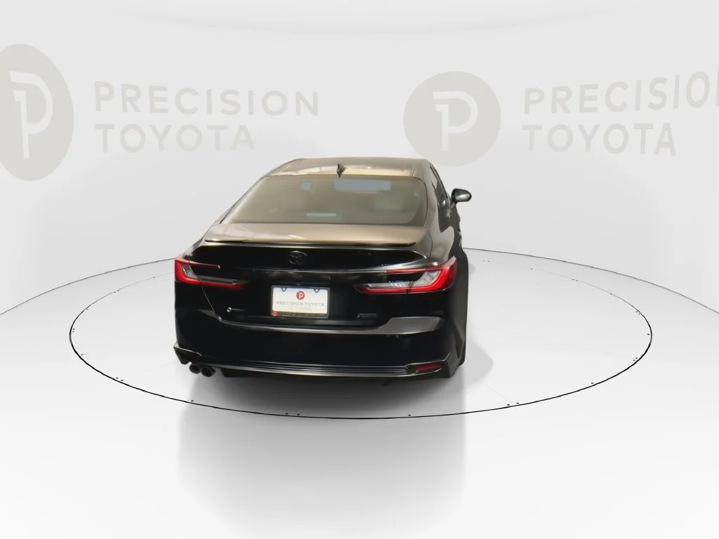 Used 2025 Midnight Black Metallic Toyota XSE image 7