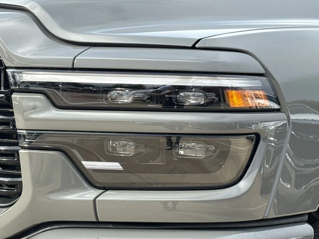 New 2026 Ceramic Gray Clear-Coat Exterior Paint RAM Laramie image 4