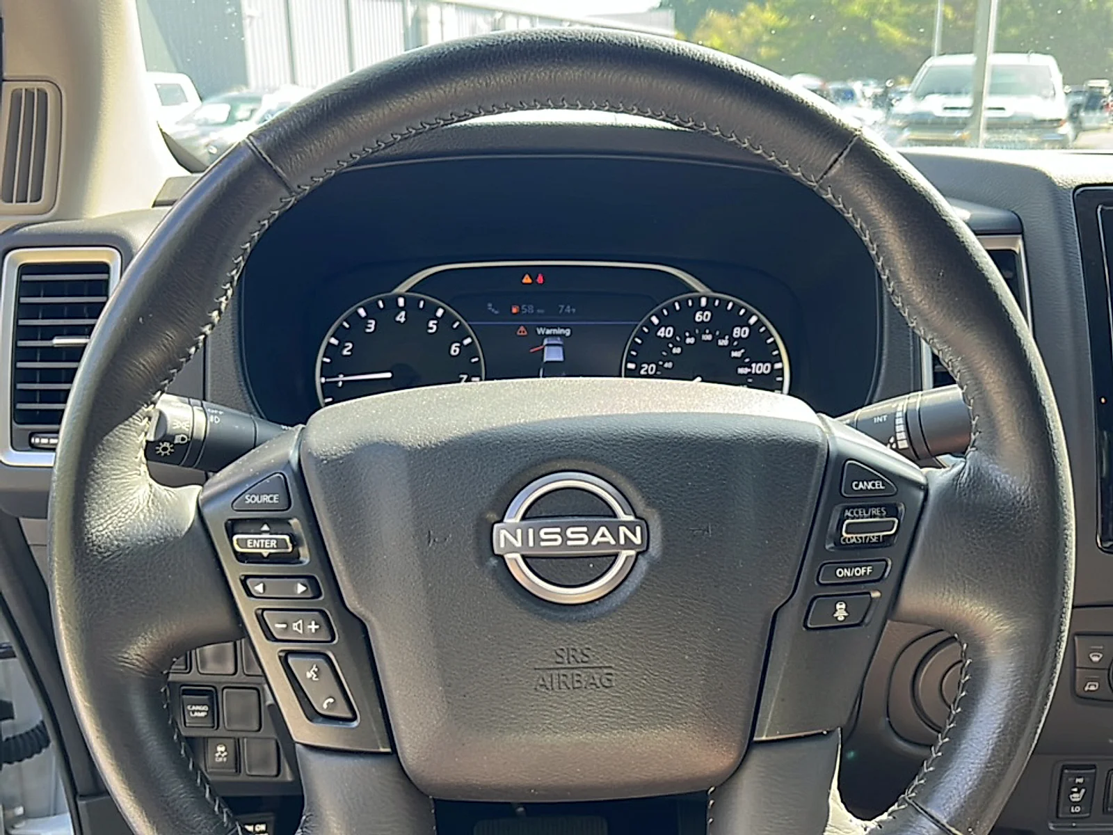 Used 2024 Glacier White Nissan Crew Cab SV 4x2 image 8