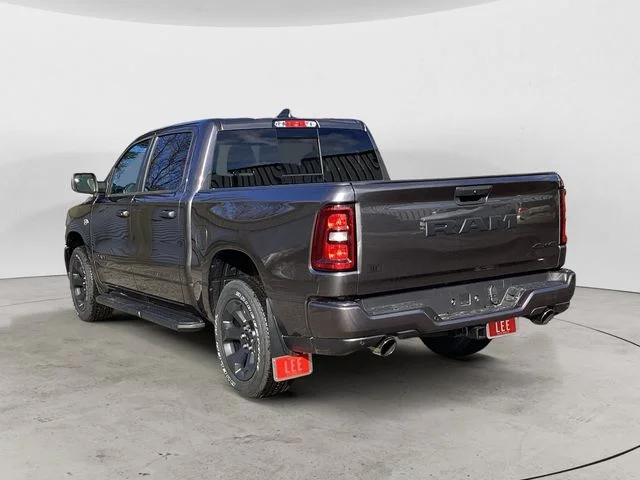 New 2026 Granite Crystal Metallic Clearcoat Ram EXPRESS CREW CAB 4X4 5