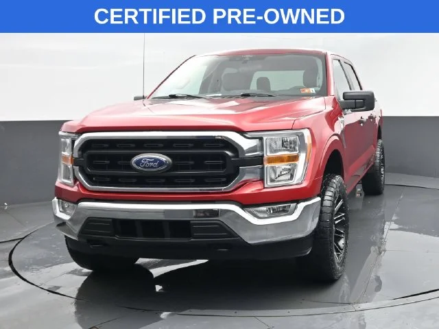 Certified Used 2021 Red Metallic Ford XLT image 21