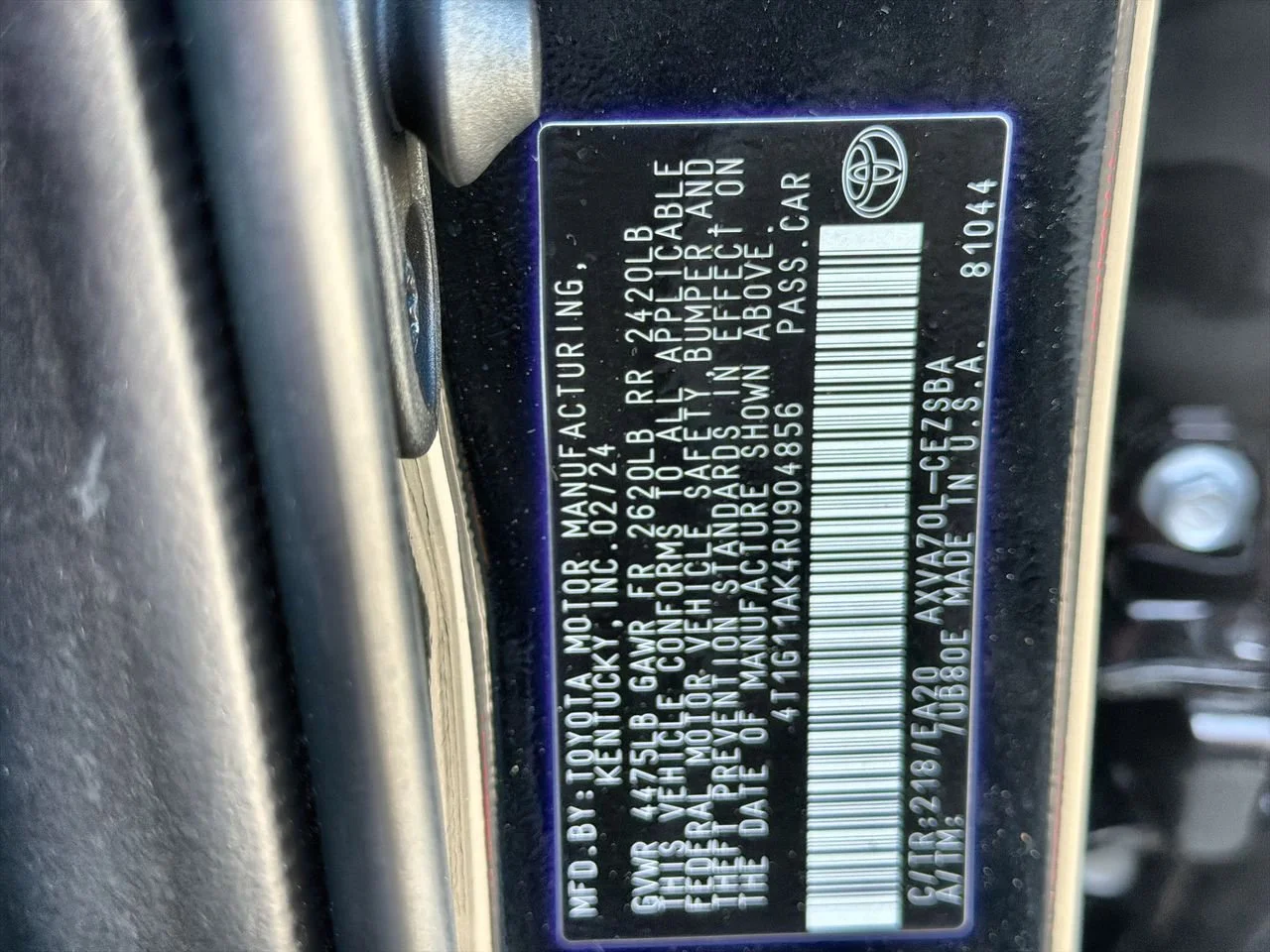 Used 2024 Black Toyota SE image 29