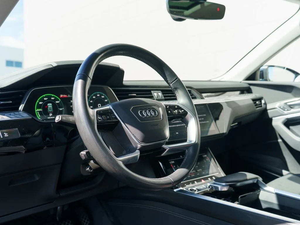 Used 2024 Blue Audi Premium Plus image 4