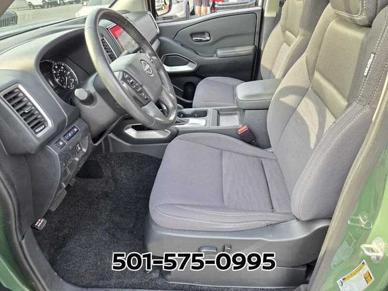 Used 2023 Green Metallic NISSAN CREW CAB 4X2 SV AUTO LONG BED image 12