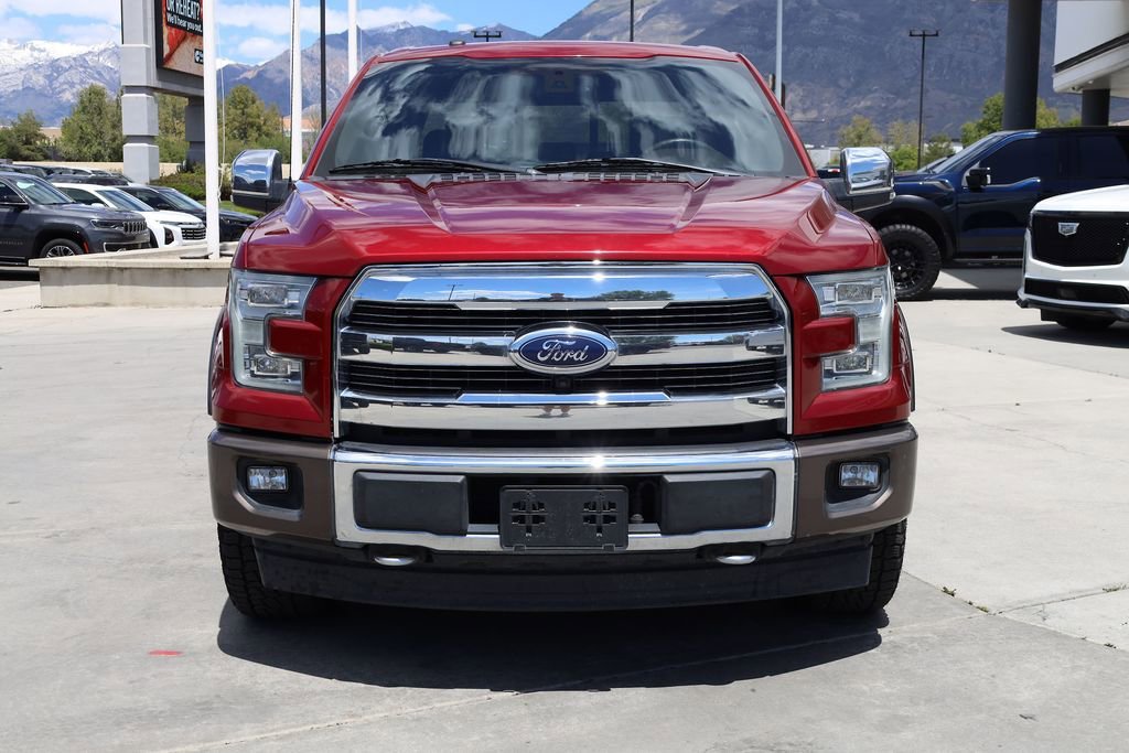 Used 2017 Ruby Red Metallic Tinted Clearcoat Ford King Ranch image 9
