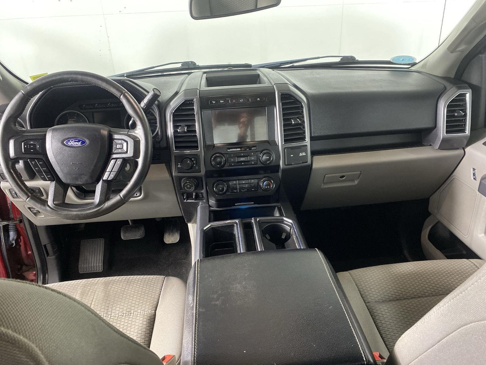 Used 2019 Ruby Red Metallic Tinted Clearcoat/Magnetic Ford XLT image 2