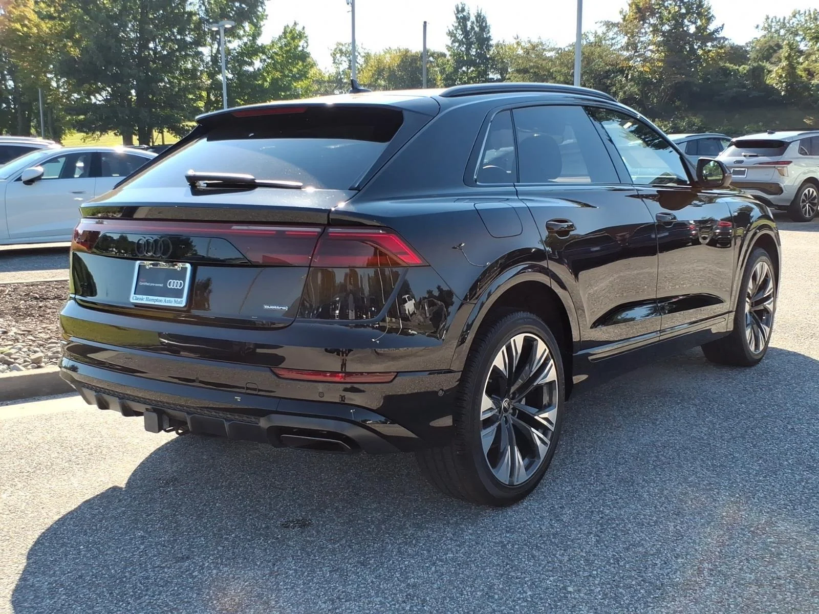 Certified Used 2025 Mythos Black Metallic Audi Premium Plus image 8