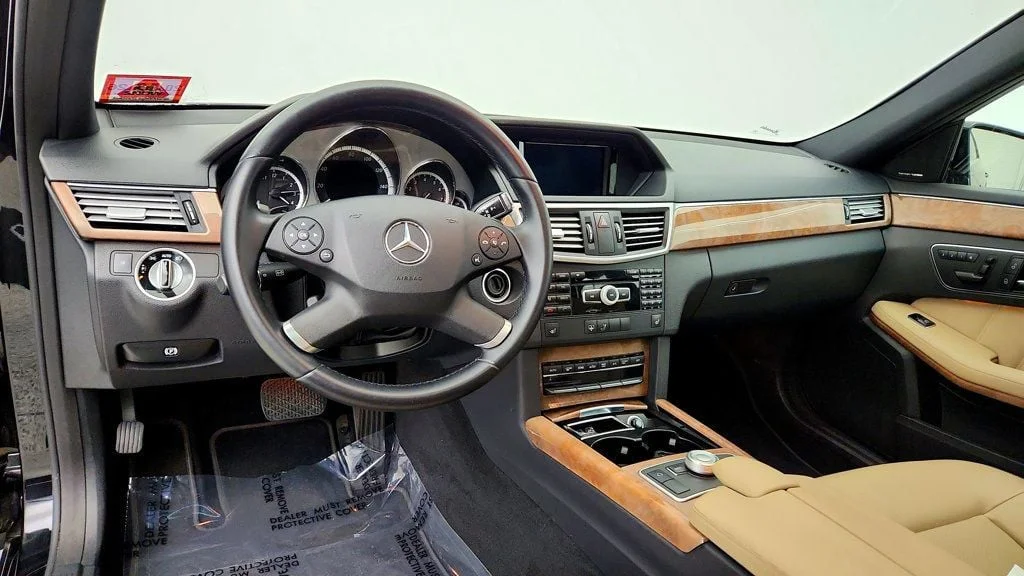 Used 2012 Black Mercedes-Benz E350 4MATIC® image 12