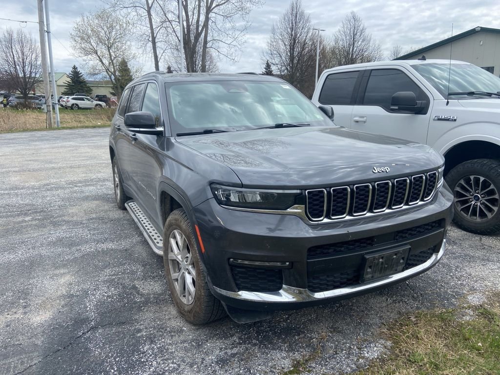 Used 2021 Gray Jeep Limited image 1