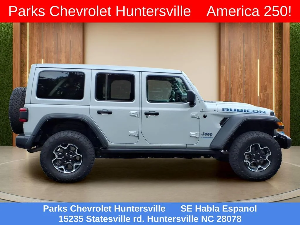 Used 2023 Silver Jeep Rubicon 20th Anniversary Edition 4xe image 35