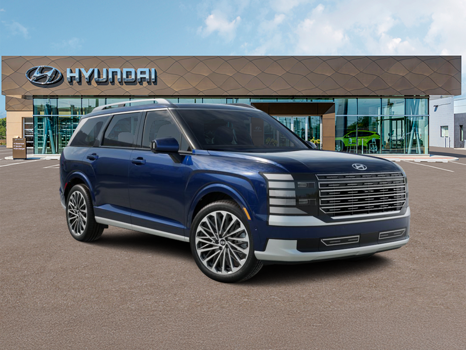 New 2027 Blue Hyundai Calligraphy AWD image 7