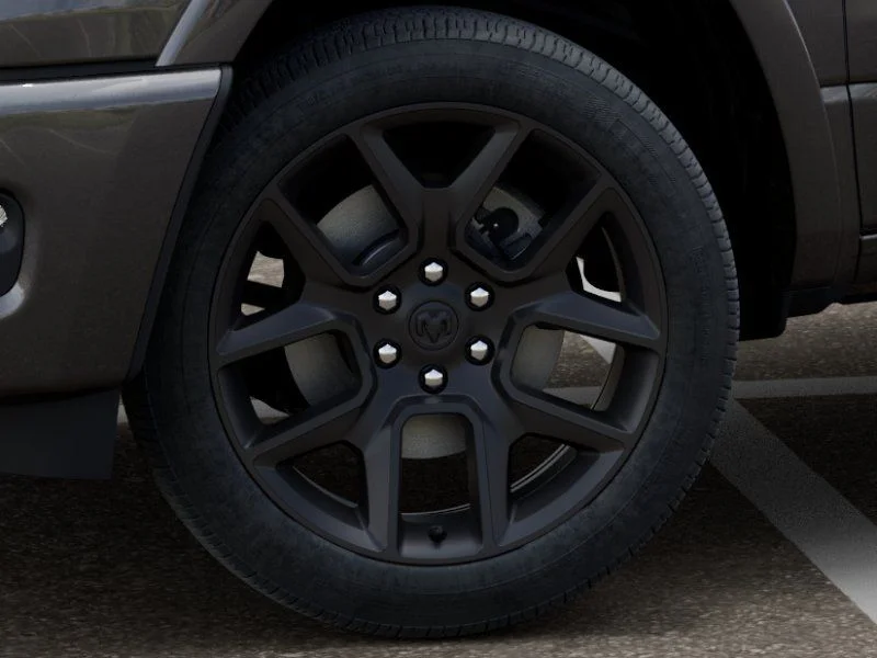 New 2026 Granite Crystal Metallic Clear-Coat Exterior Paint RAM Laramie image 8