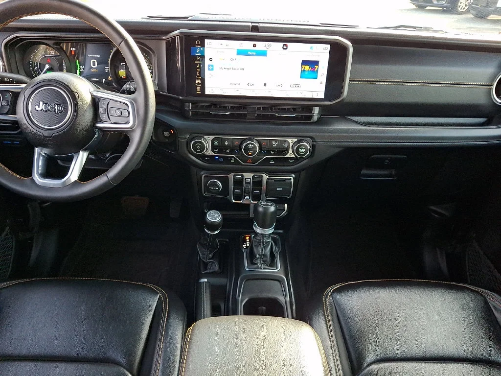Used 2024 Black Jeep Sahara 4xe image 16