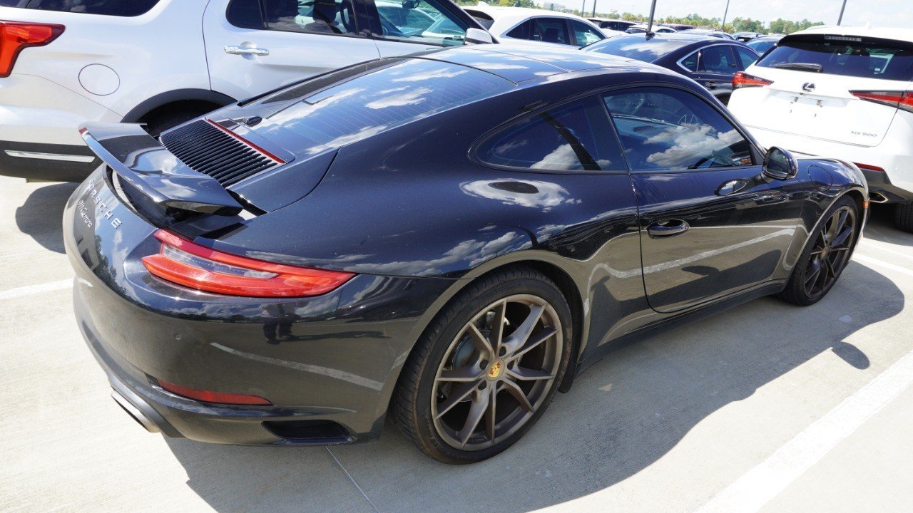 Used 2017 Black Porsche Carrera 4 image 5