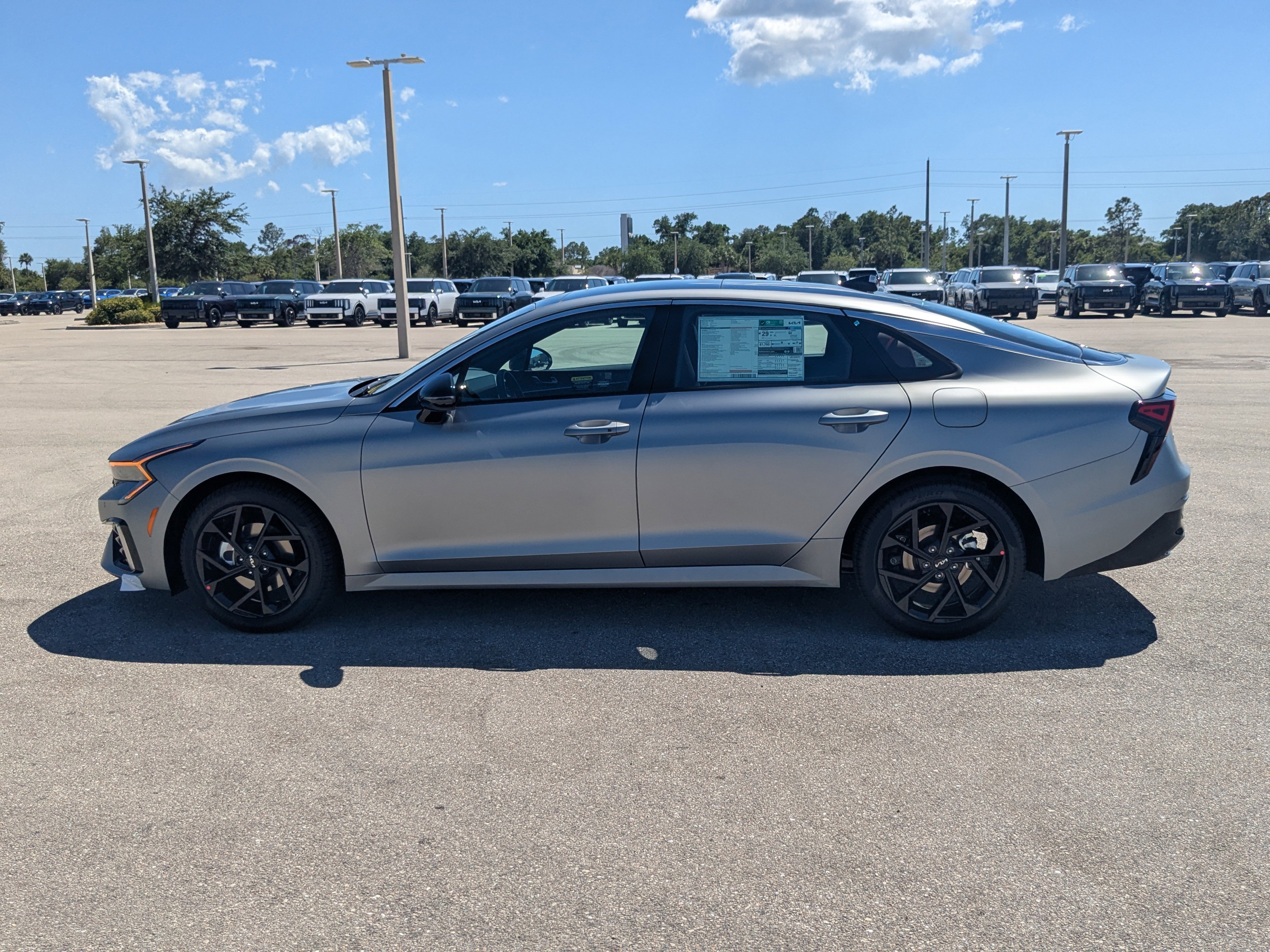 New 2026 Steel Matte Gray Kia GT-Line FWD image 8