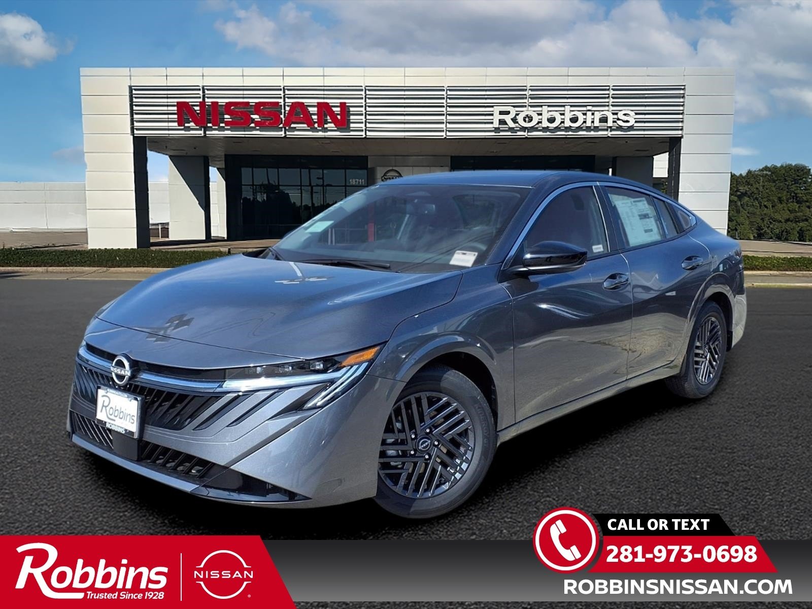 2026 Nissan Sentra SV Gray at Robbins Nissan