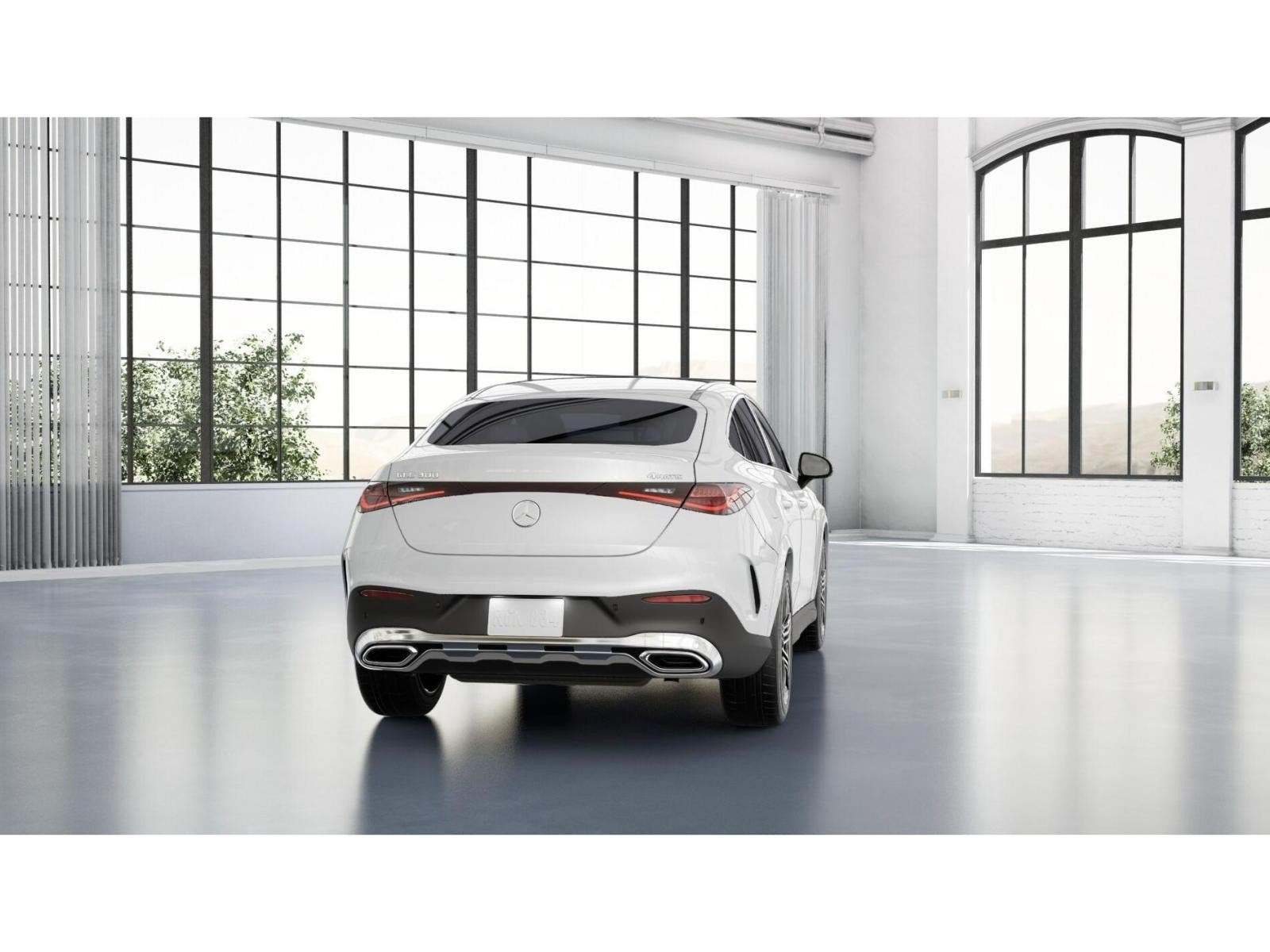 New 2026 MANUFAKTUR Moonlight White Metallic Mercedes-Benz GLC 300 Coupe 4D Sport Utility 4MATIC® image 25