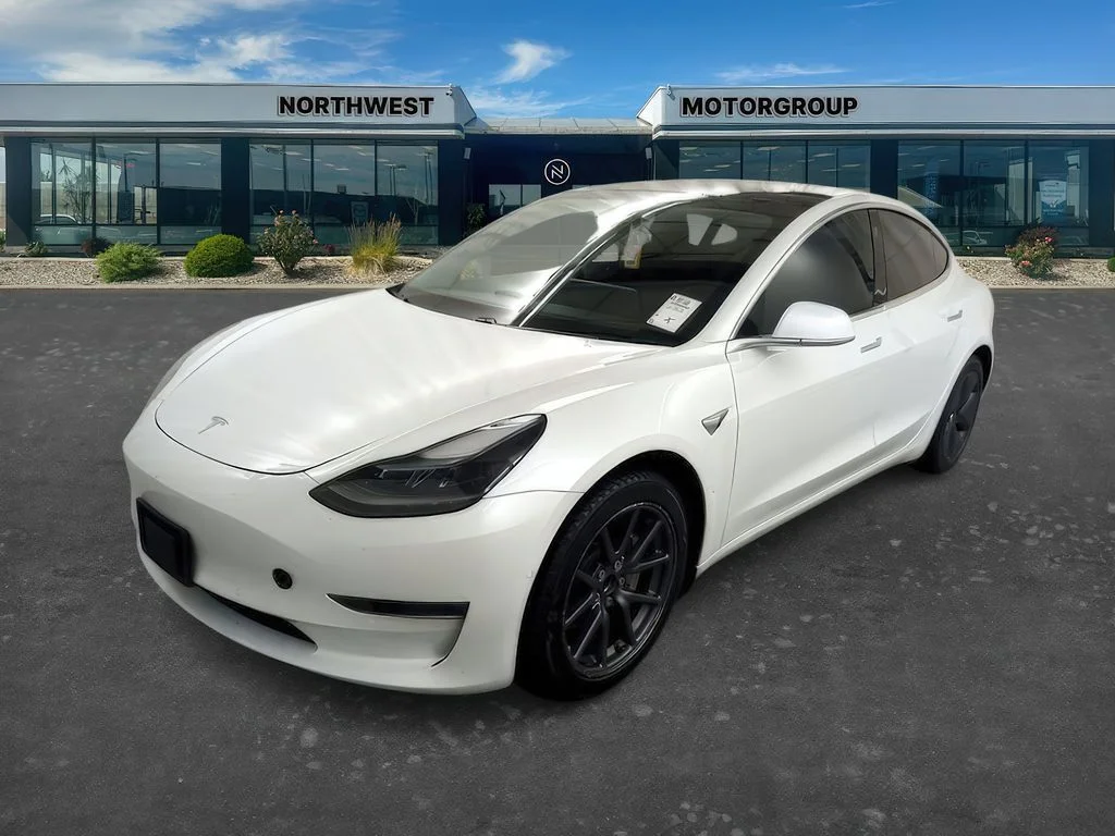 Used 2019 Pearl White Multi-Coat Tesla Mid Range image 2