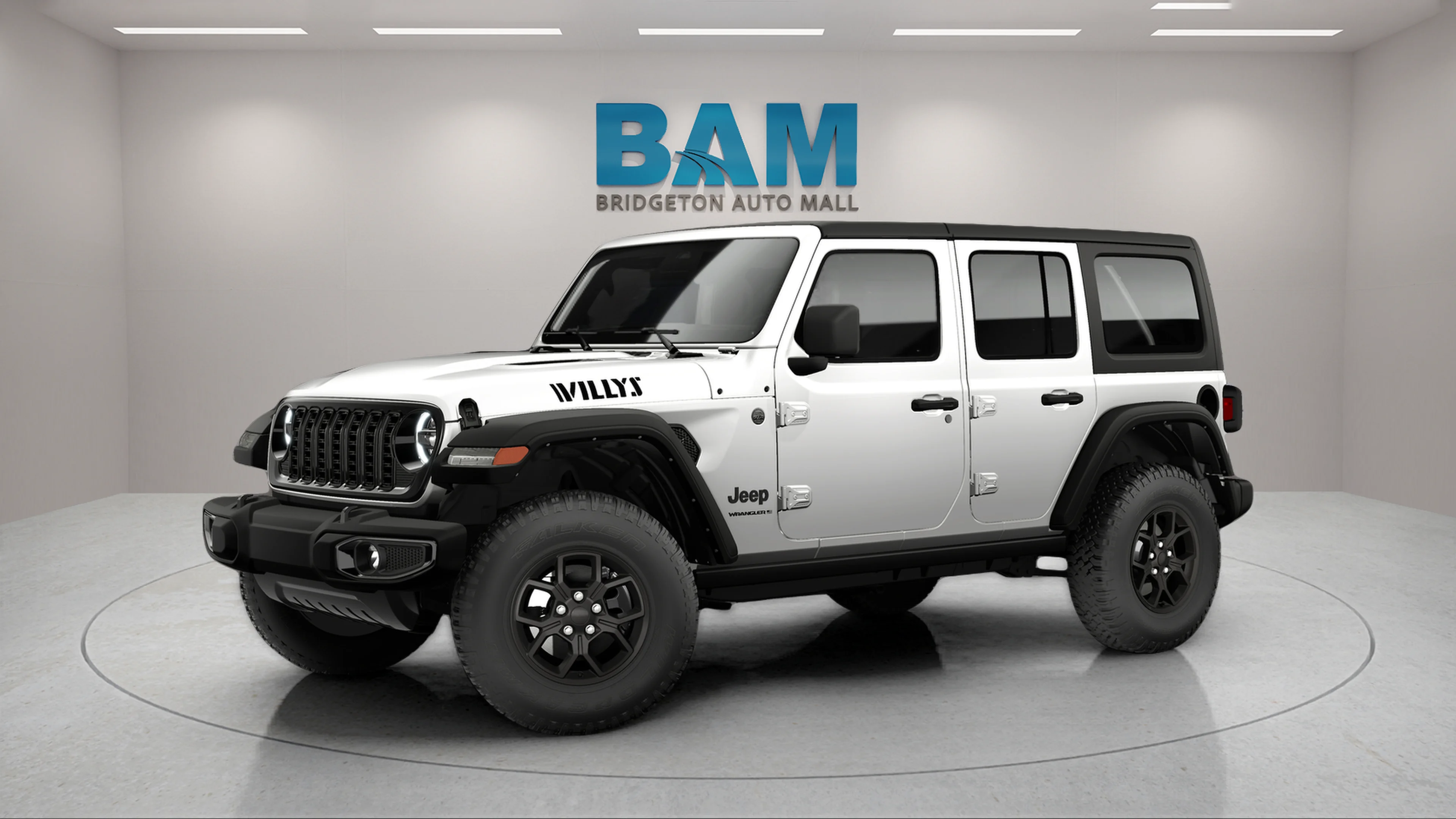 New 2026 Bright White Clear-Coat Exterior Paint Jeep Willys image 14