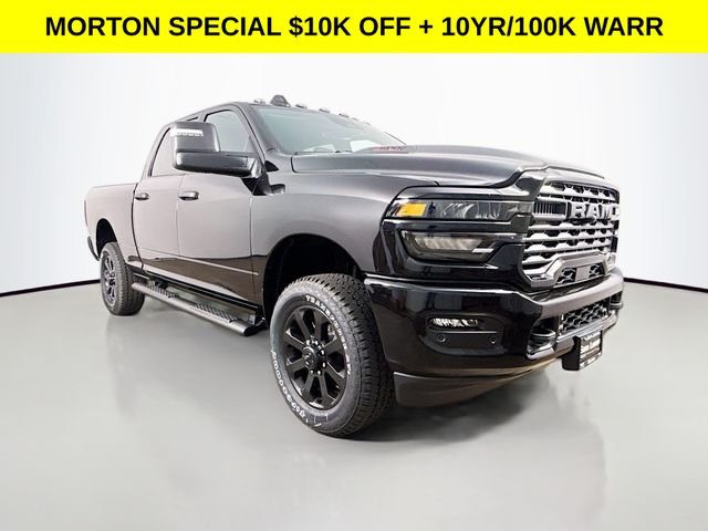 New 2026 Diamond Black Crystal Pearl-Coat Exterior Paint Ram Tradesman image 1