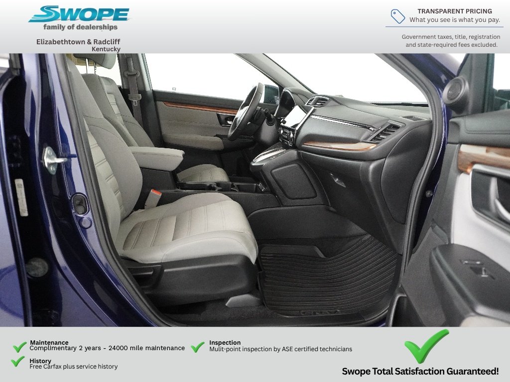 Used 2022 Obsidian Blue Pearl Honda EX image 10