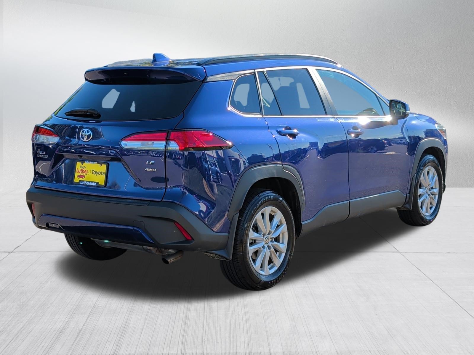 Certified Used 2023 Blue Crush Metallic Toyota LE image 7