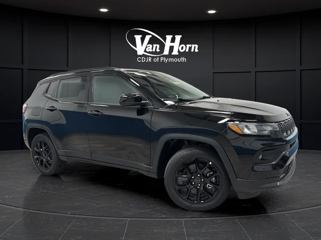 New 2026 Diamond Black Crystal Pearlcoat Jeep Latitude image 1
