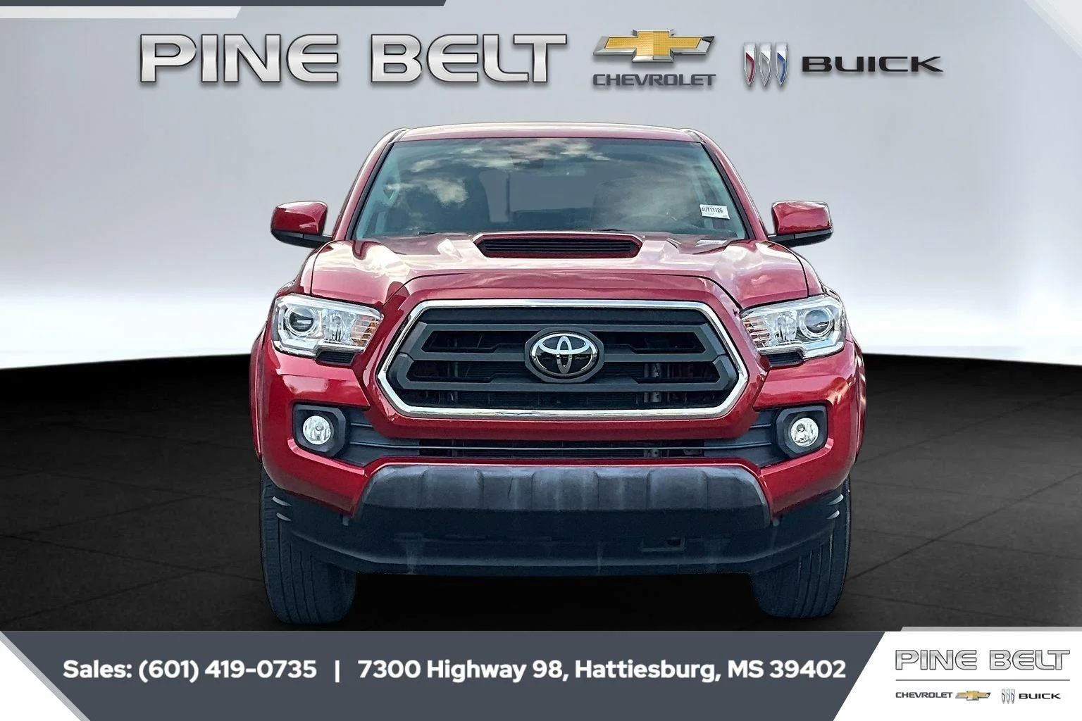 Used 2022 Barcelona Red Metallic Toyota SR5 image 3