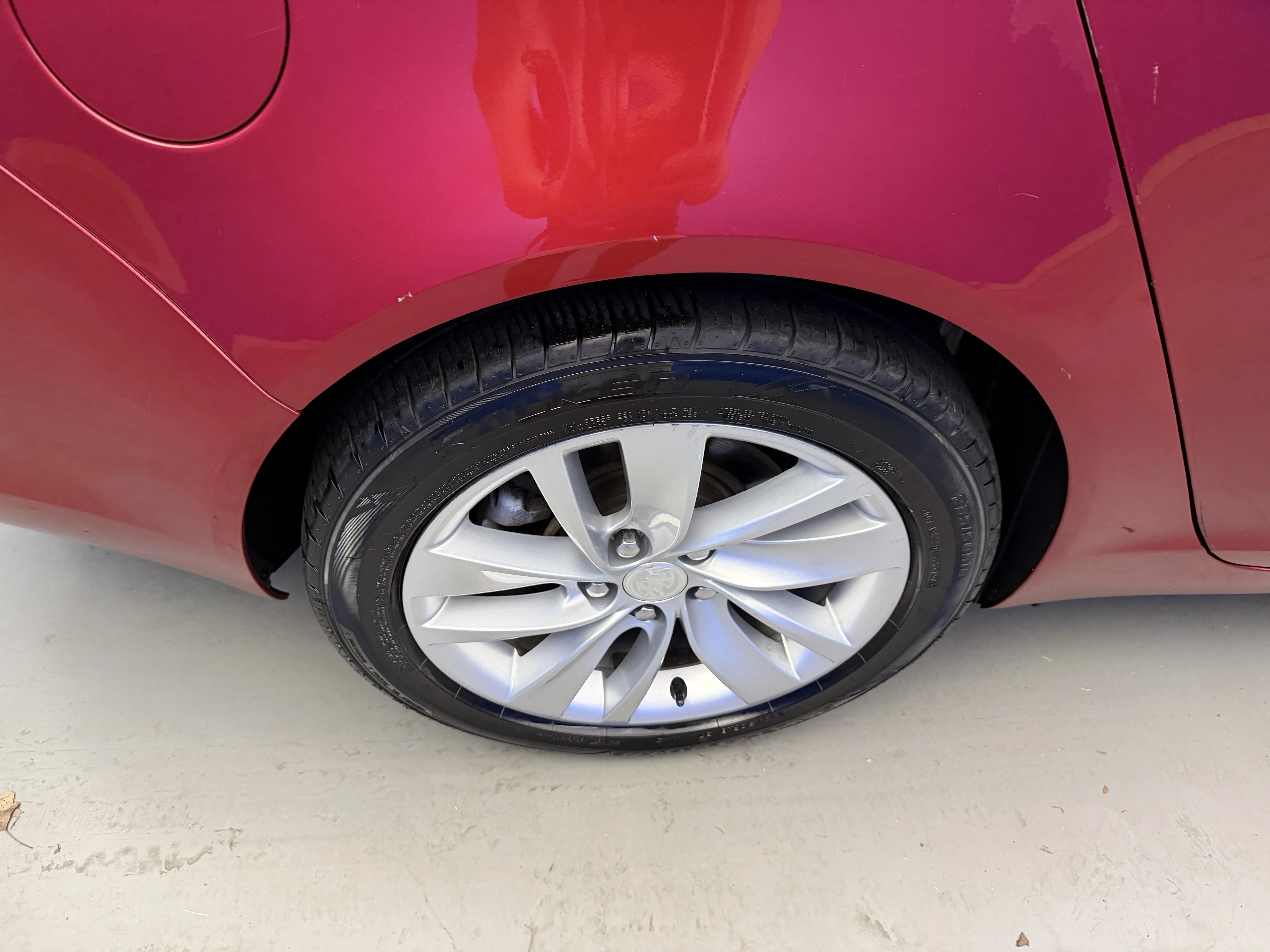 Used 2014 Crystal Red Tintcoat Buick LEATHER image 8