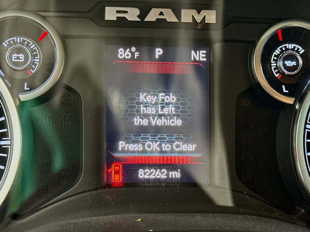 Used 2020 Diamond Black Crystal Pearlcoat Ram Big Horn image 13