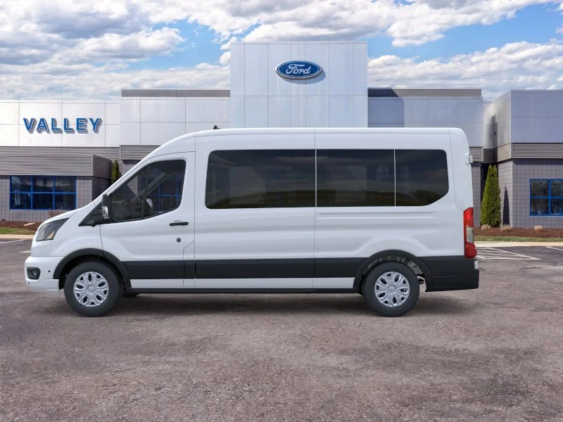 New 2026 Oxford White Ford Passenger Van XLT image 37