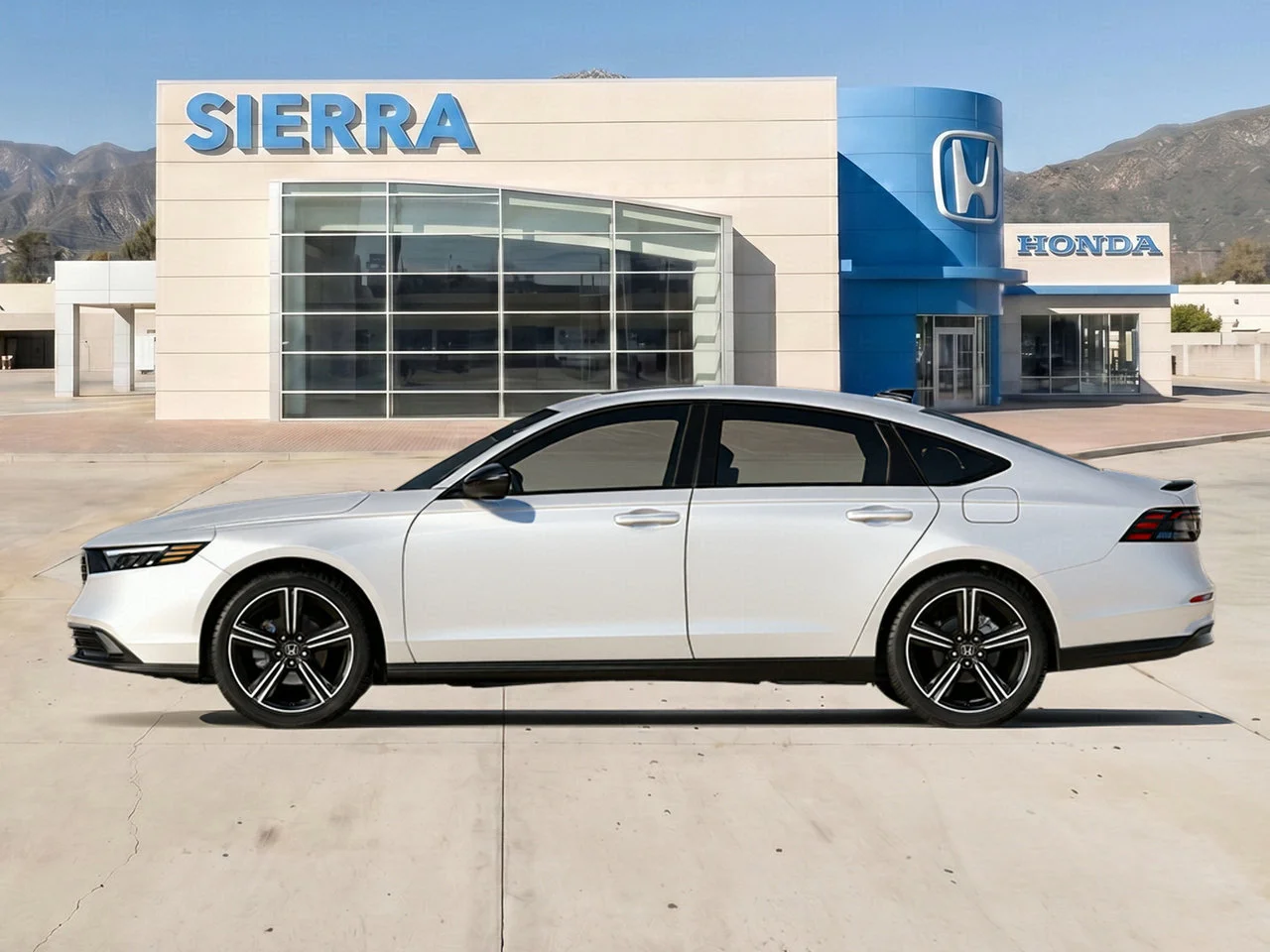 New 2026 Platinum White Pearl Honda Sport Hybrid image 2