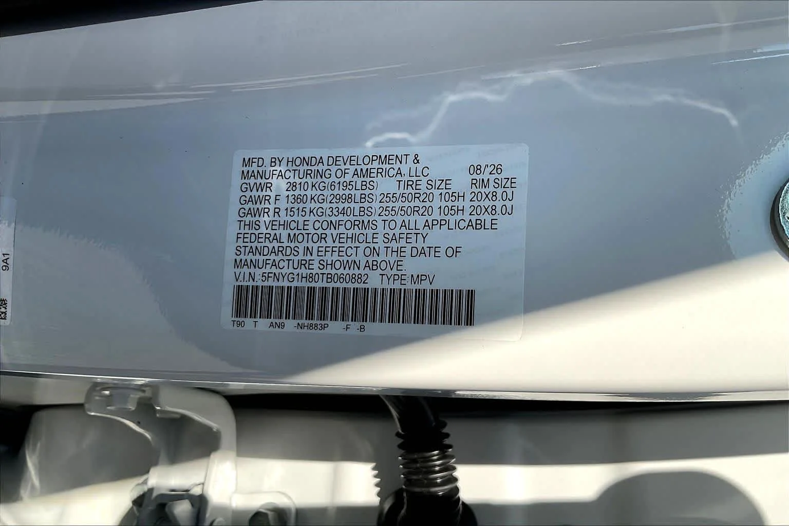 New 2026 Platinum White Pearl Honda Elite image 19