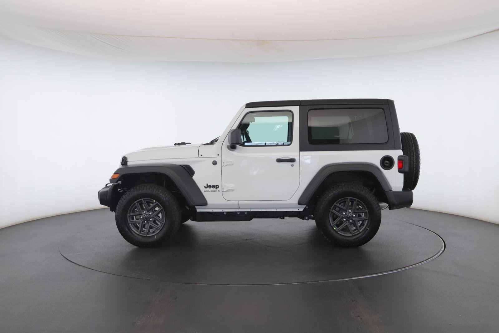 New 2026 Bright White Clear-Coat Exterior Paint Jeep Sport S 2 Door 4x4 image 15