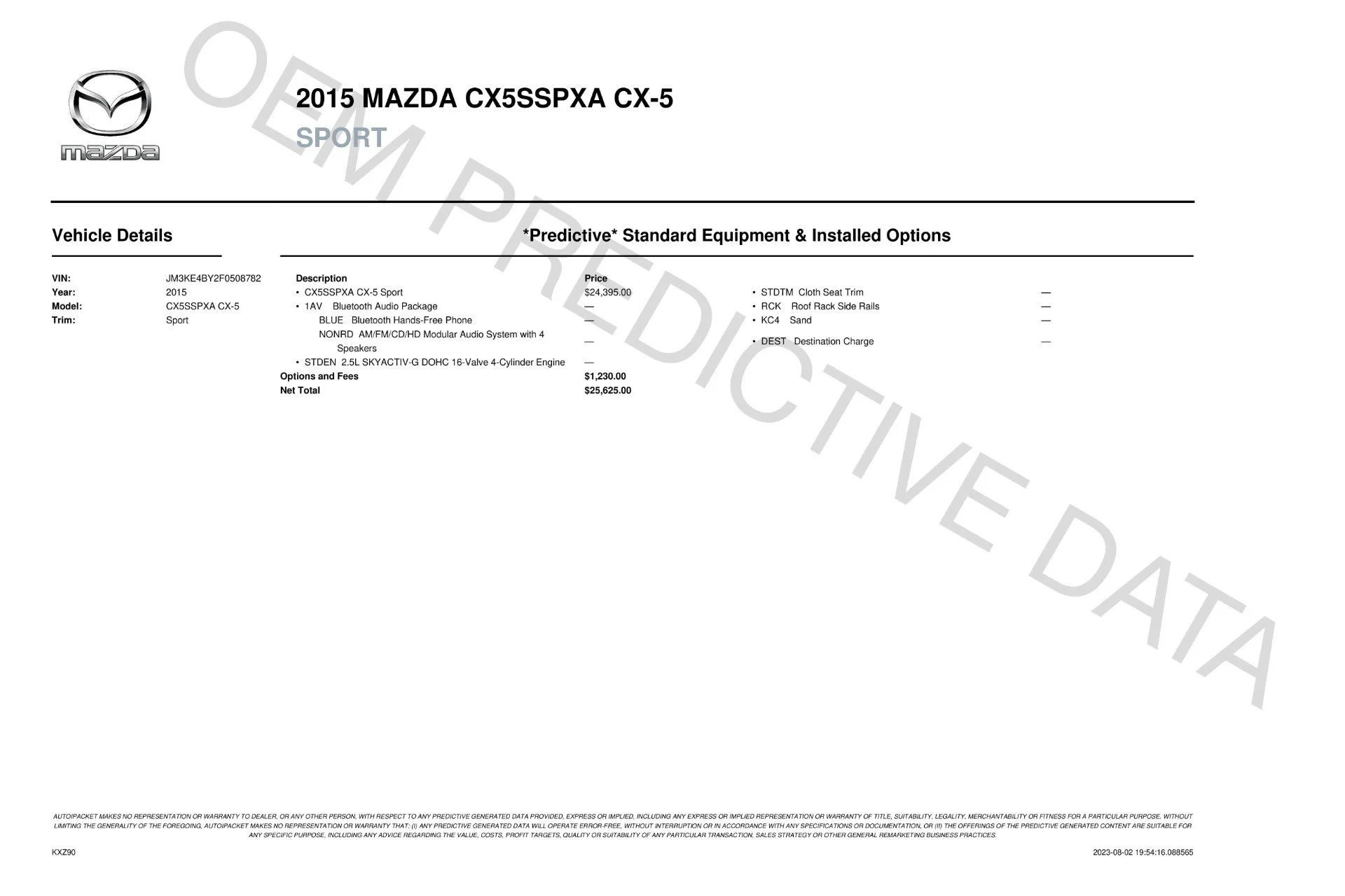 Used 2015 Deep Crystal Blue Mica Mazda Sport image 11