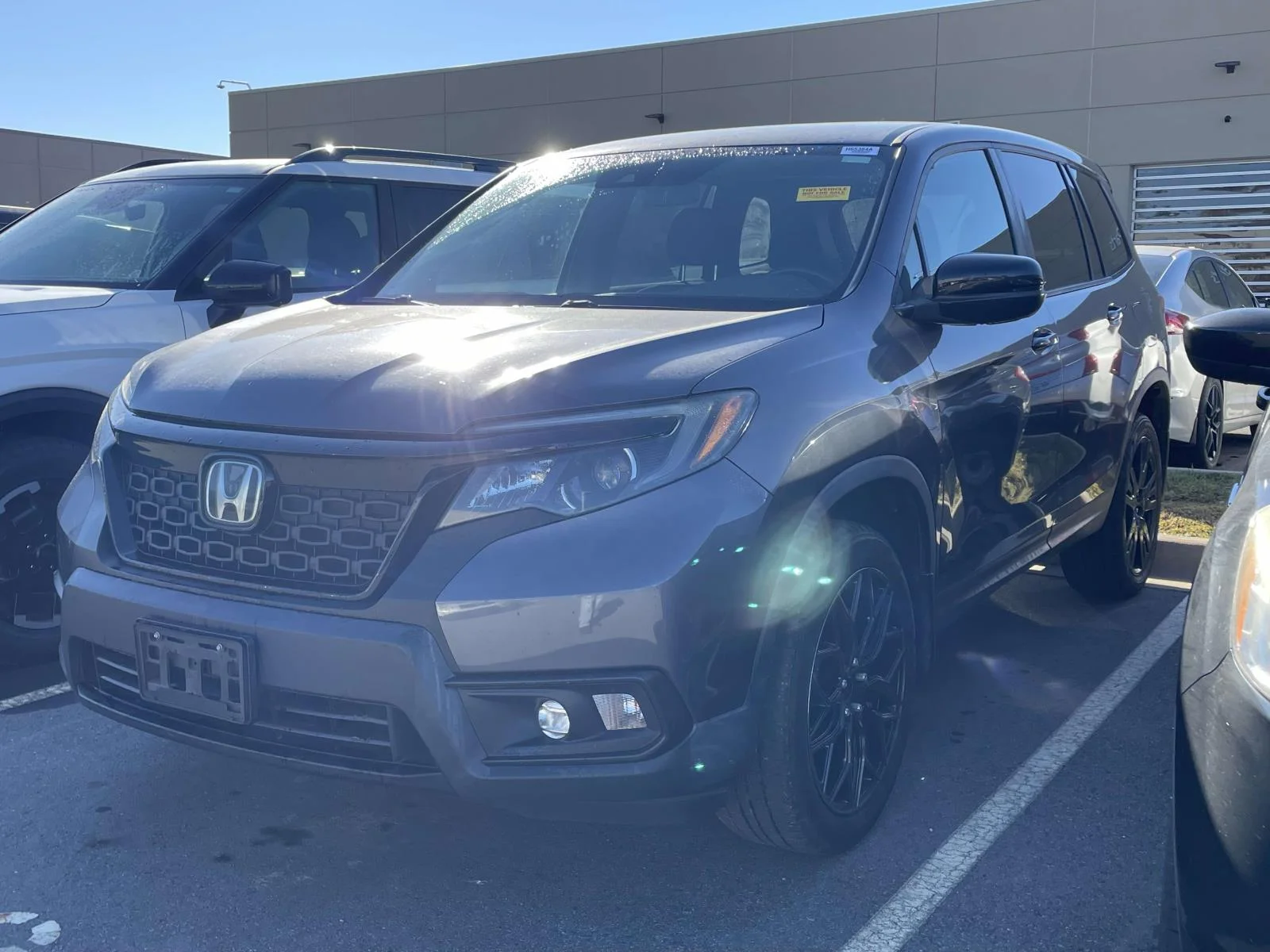 Used 2019 Modern Steel Metallic Honda Sport image 2