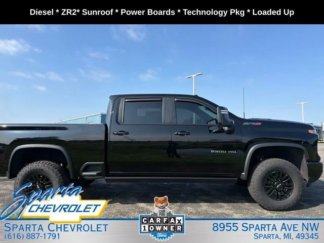 Used 2025 Black Chevrolet ZR2 image 2