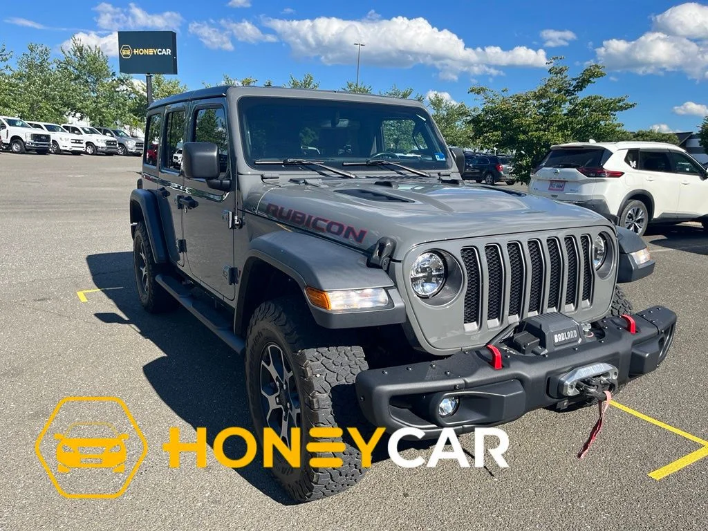Used 2019 Gray Jeep Unlimited Rubicon image 1
