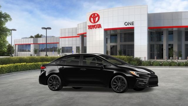 New 2026 Midnight Black Metallic Toyota  SE image 16