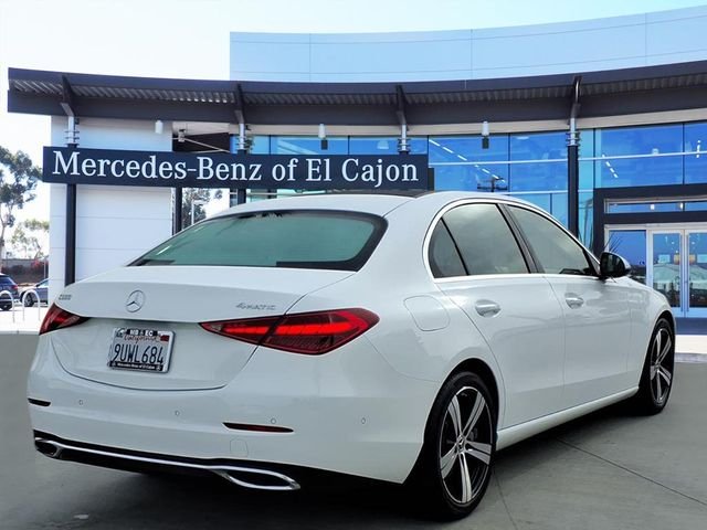Certified Used 2025 White Mercedes-Benz C 300 image 3