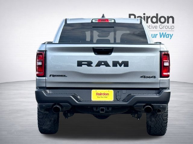 Used 2025 Billet Silver Metallic Clearcoat Ram Rebel image 5