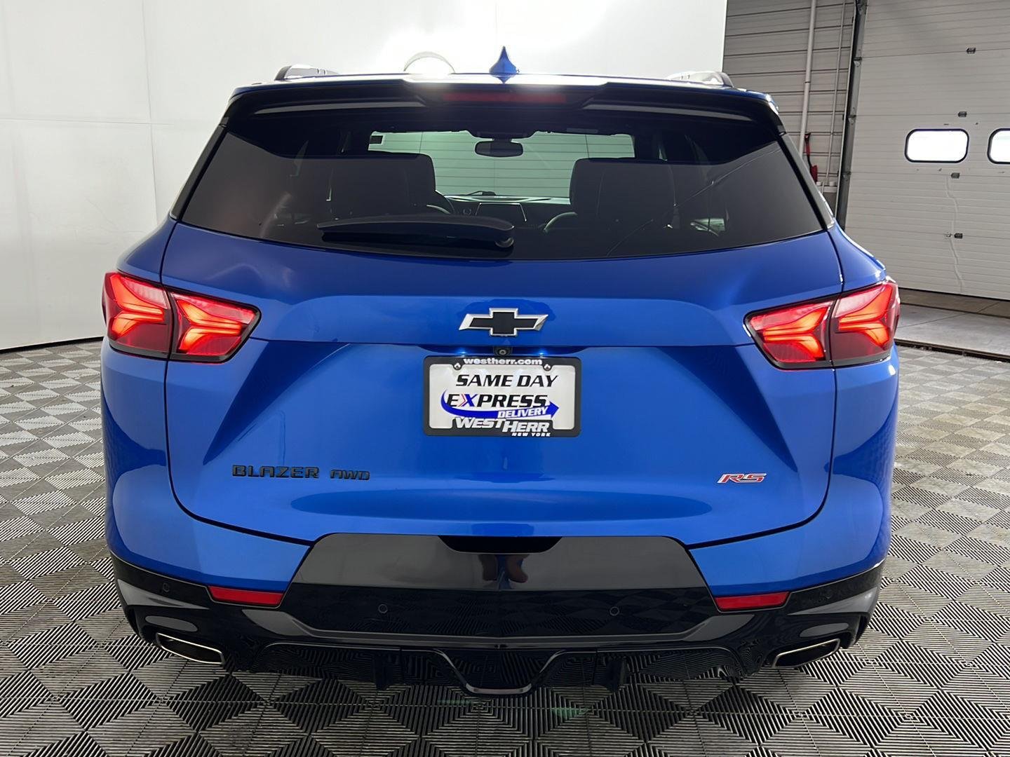 Used 2020 Bright Blue Metallic Chevrolet RS image 5