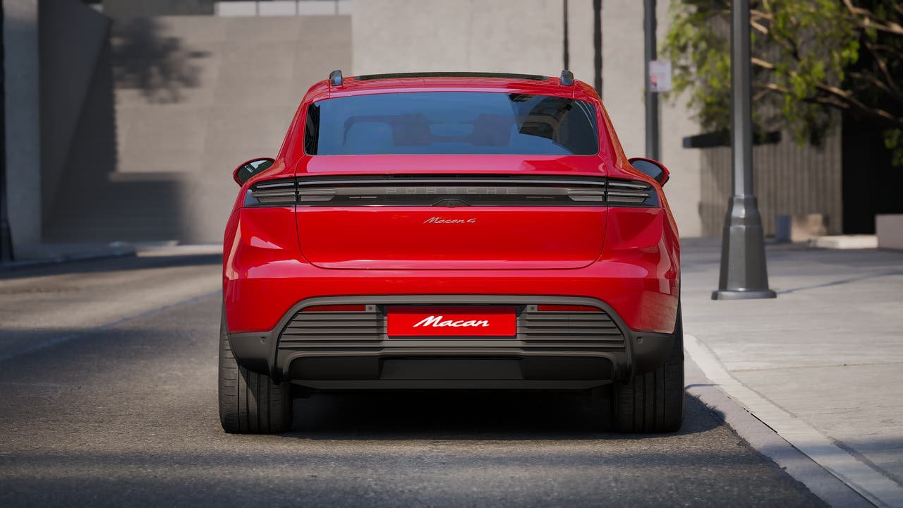 New 2026 Carmine Red Porsche 4 Electric image 7