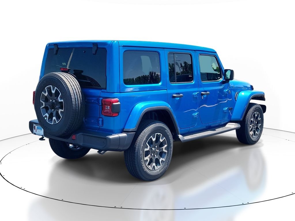 New 2026 Hydro Blue Pearl-Coat Exterior Paint Jeep Sahara image 4