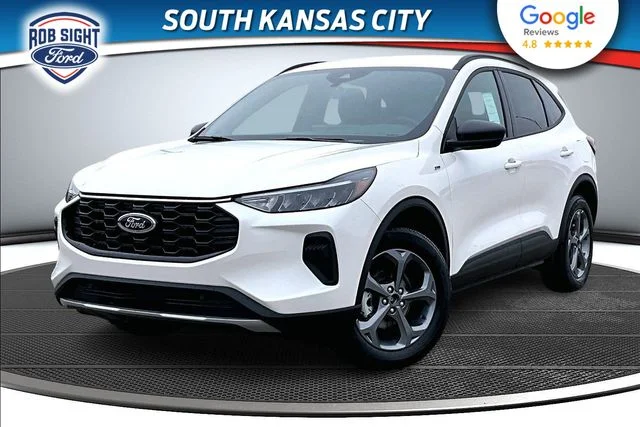 New 2026 Star White Metallic Tri-coat Ford ST-Line image 1
